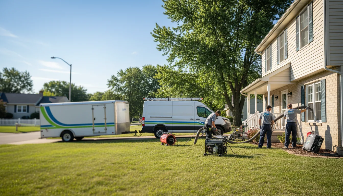 Flooded Basement Restoration And Cleanup With Repair in Lockesburg, AR near me